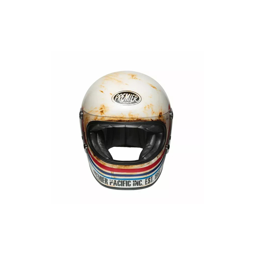 Casco Trophy — Talla M, blanco roto mate